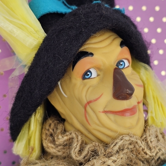 Vintage 1987 Hamilton Presents Scarecrow Wizard of Oz Figure - Picture 4 of 10